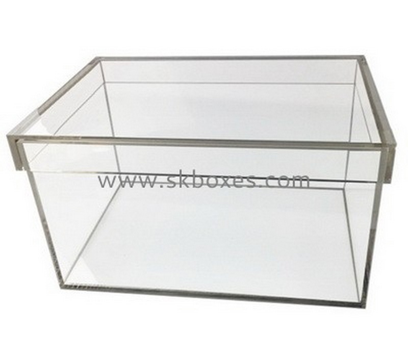 Custom clear acrylic display case BDC-2165