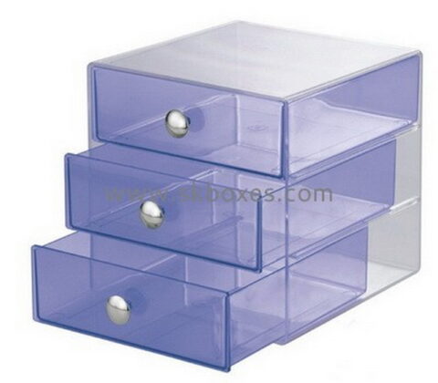 Custom 3 drawers acrylic organizer BDC-2174