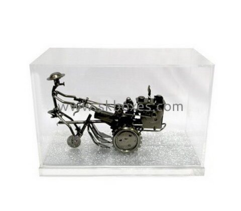 Custom clear acrylic model display case BDC-2178