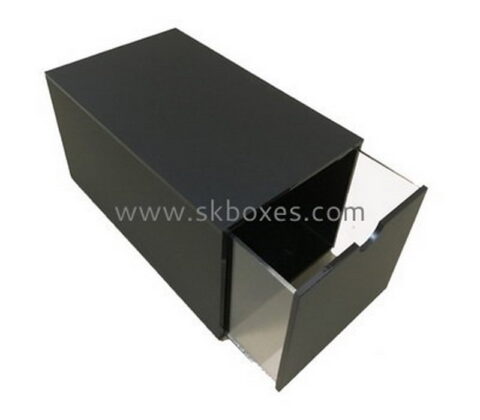 Custom acrylic single drawer box BDC-2196