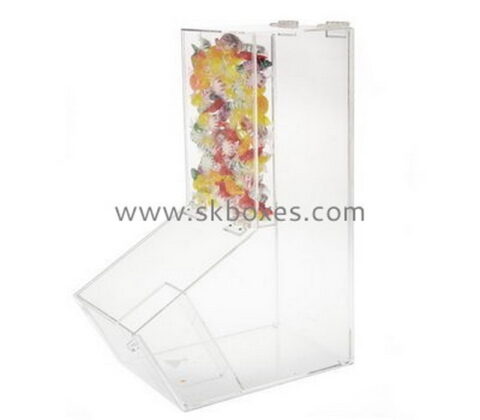 Custom clear acrylic candies display case BDC-2206