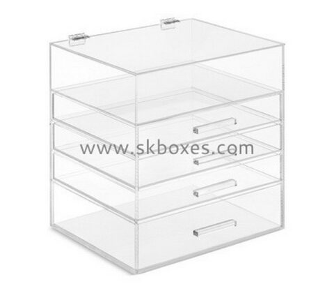 Custom acrylic 4 drawers organizer BDC-2217