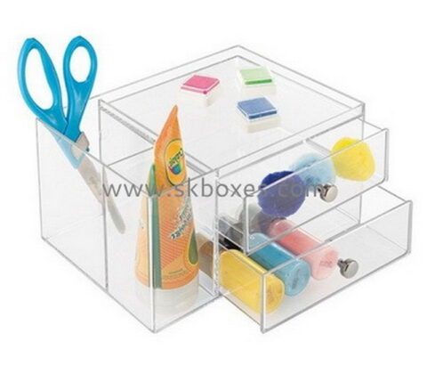 Custom table top acrylic organizer BDC-2221