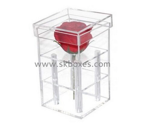 Custom acrylic rose box BDC-2253