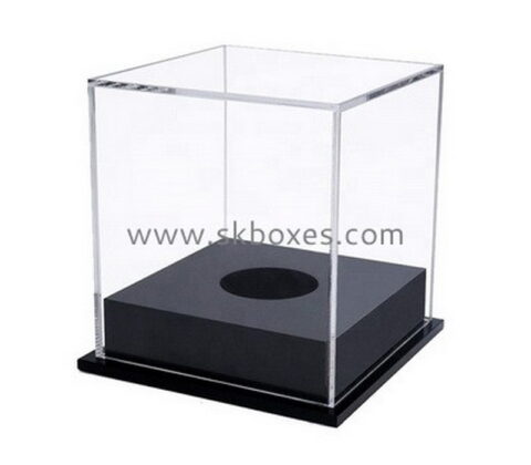 Custom plexiglass ball display case BDC-2261