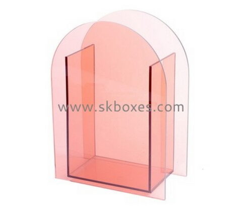 Custom color plexiglass flower holder box BDC-2269