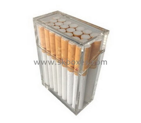 Custom plexiglass 20-cigarettes box acrylic cigarette case BDC-2291