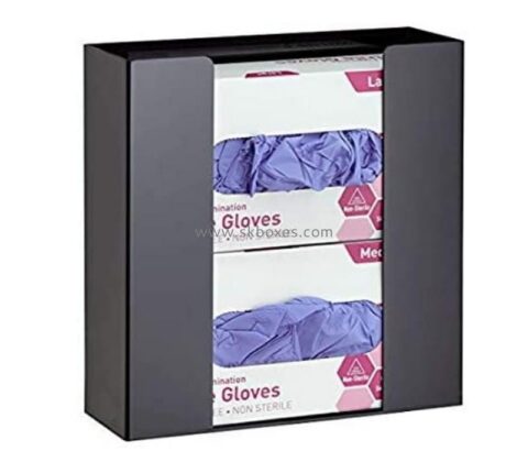 Custom plexiglass glove dispenser acrylic glove holder perspex box BDC-2300