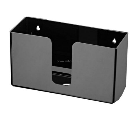 Custom acrylic wall mounted paper towel dispenser plexiglass tissue paper holder perspex box BDC-2303