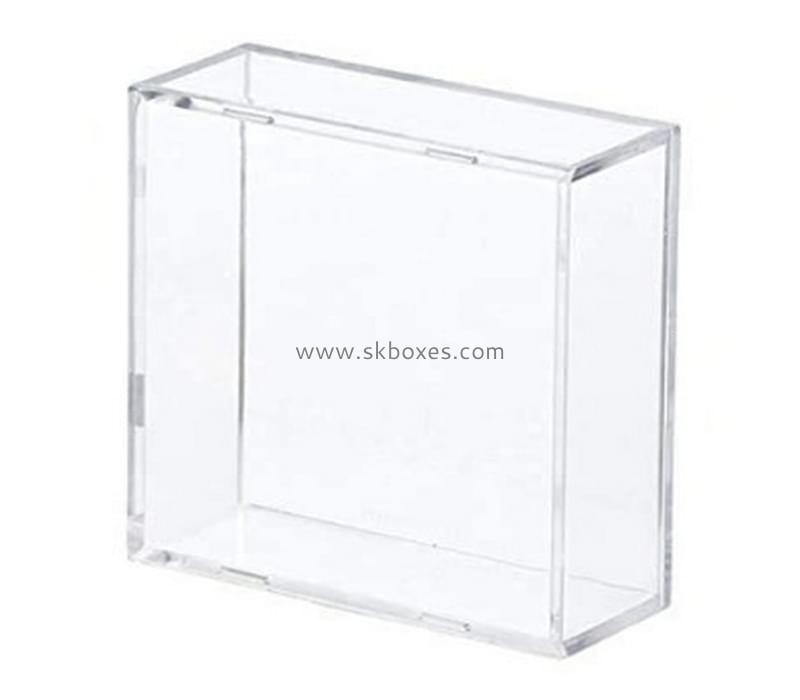 Custom lucite display case plexiglass display box acrylic organiser BDC-2307