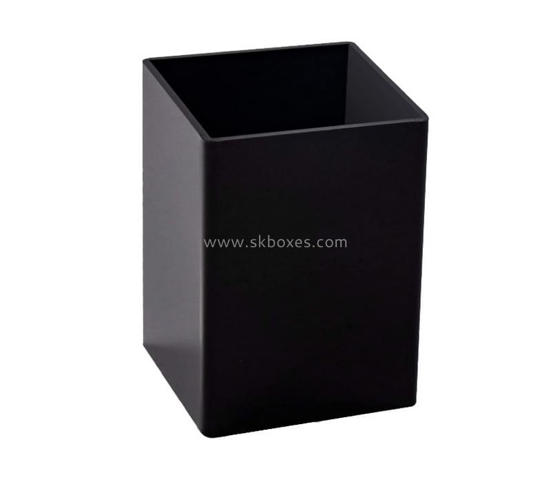 Acrylic manufacturer customize pen holder pencil cup makeup brush organizer box BDC-2312