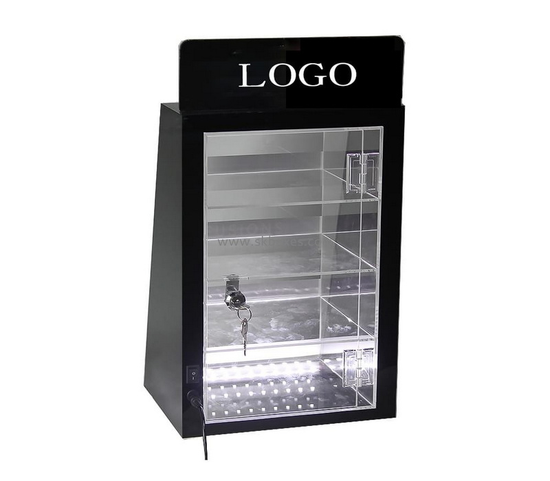 Custom lit display cabinet BLD-014