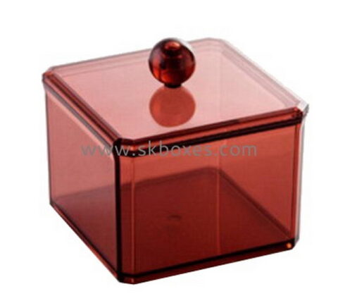 Acrylic box factory customize acrylic display boxes with lids BDC-122