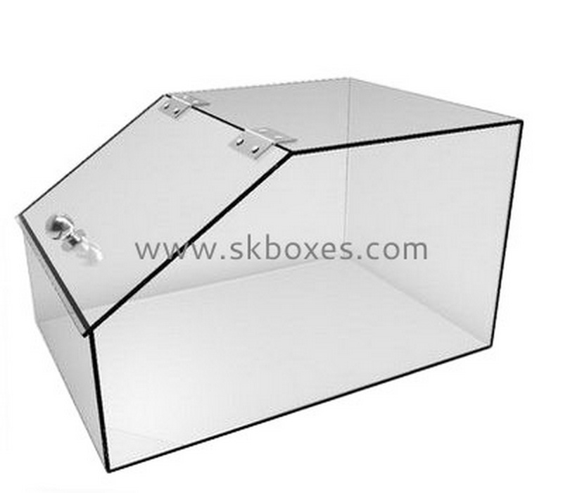 Custom design transparent acrylic food storage box with lid BFD-009