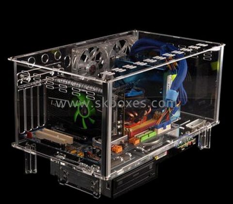 Factory direct wholesale transparent acrylic computer case BCC-006