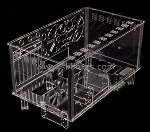 Acrylic supplier custom plexiglass computer case lucite PC case BCC-016