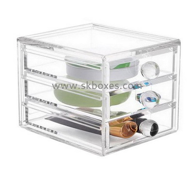 Custom design large acrylic makeup organizer BMB-013