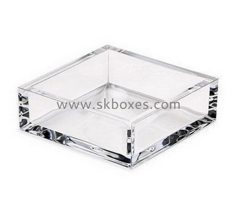 Hot selling clear acrylic tissue box holder BTB-059