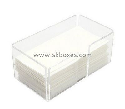 Lucite supplier custom acrylic tissue box plexiglass facial tissue box BTB-198