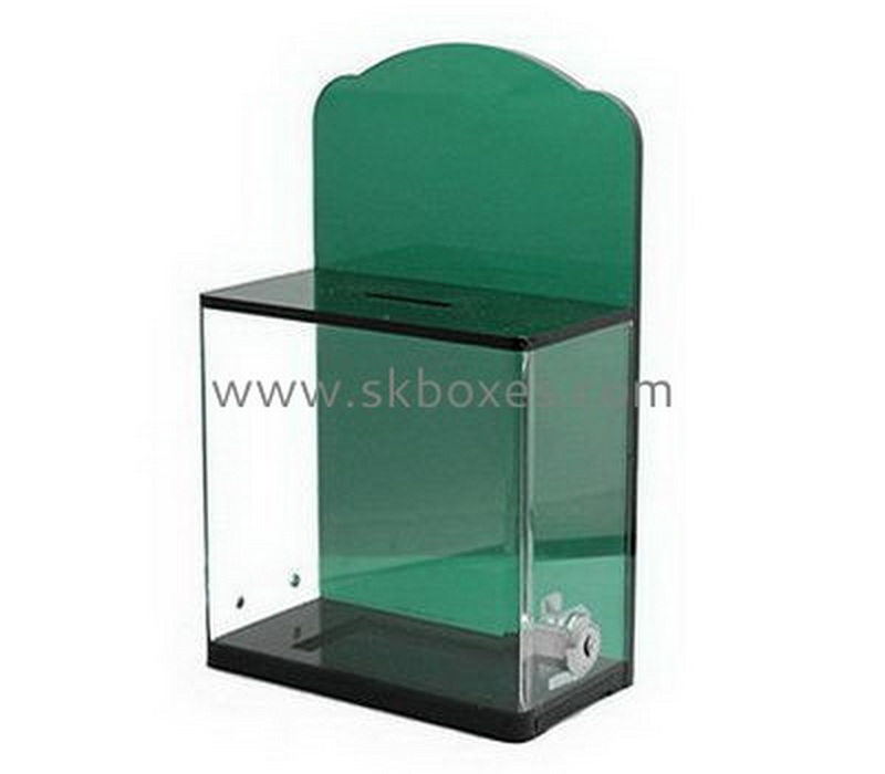 Customize acrylic ballot box BBS-748