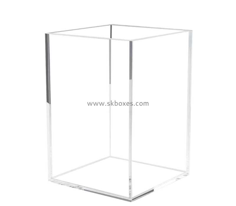 Plexiglass products supplier custom acrylic makeup pen brushes holder BMB-218