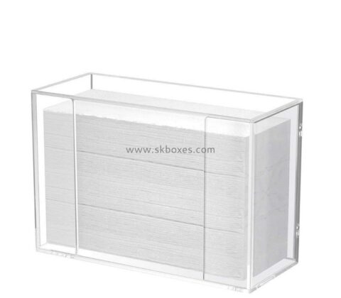 Acrylic products supplier custom plexiglass wall mounted hand towel holder BTB-245