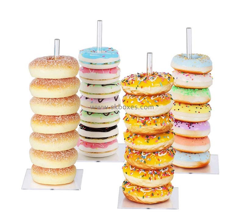 Custom acrylic donut stand holder BFD-078