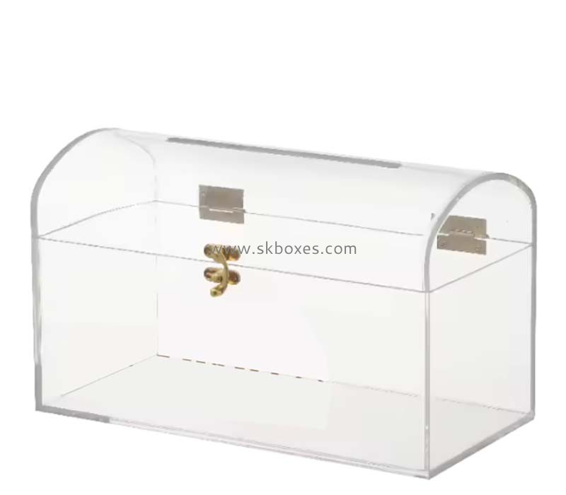 Custom wholesale acrylic cards collection box BBS-811