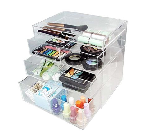 Custom wholesale acrylic multi drawer makeup organizer BMB-251