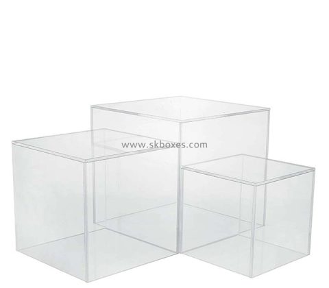 Custom wholesale acrylic storage boxes BSC-151