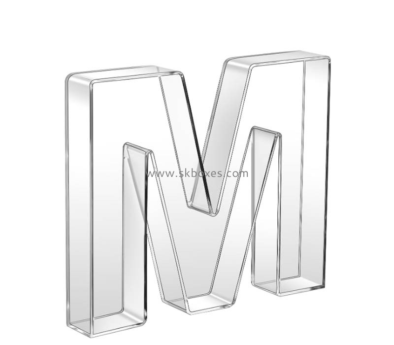 Custom wholesale acrylic candy letter box BFD-079