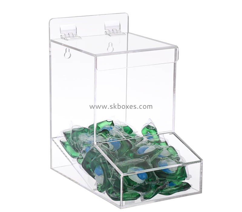 Custom wholesale acrylic wall candy storage display container BFD-080