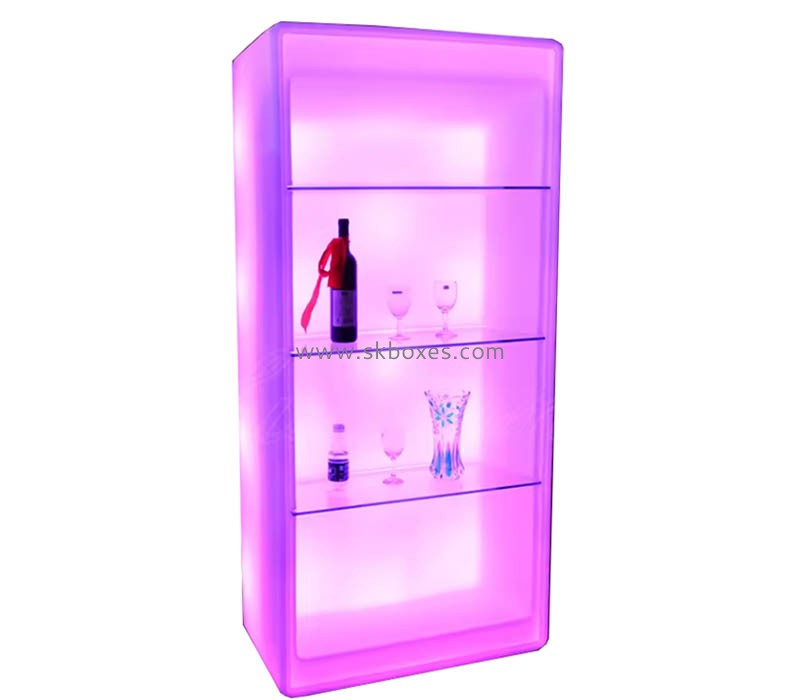 Custom wholesale acrylic liquor luminous display props BLD-089