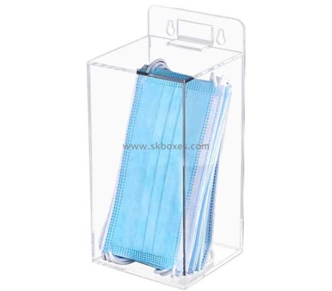 Custom wholesale acrylic wall protection face mask dispenser BTB-270