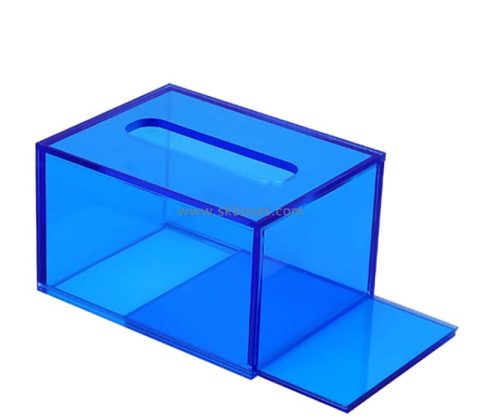 Custom wholesale acrylic napkin dispenser box BTB-276