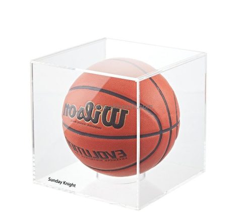 Custom wholesale acrylic basketball display case BDC-2425