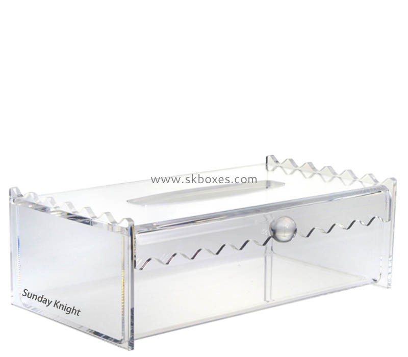 Custom wholesale unique acrylic napkin holder BTB-279