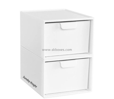 Custom wholesale acrylic makeup drawer organizer BMB-269