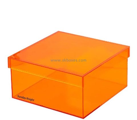 Wholesale custom acrylic tea bag storage box BSC-169