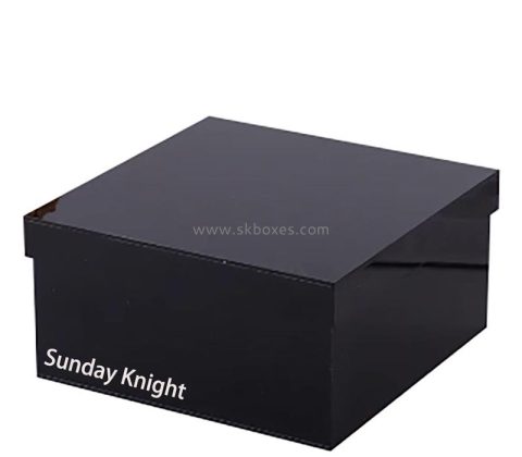 Wholesale custom acrylic tea bag box with lid BSC-170