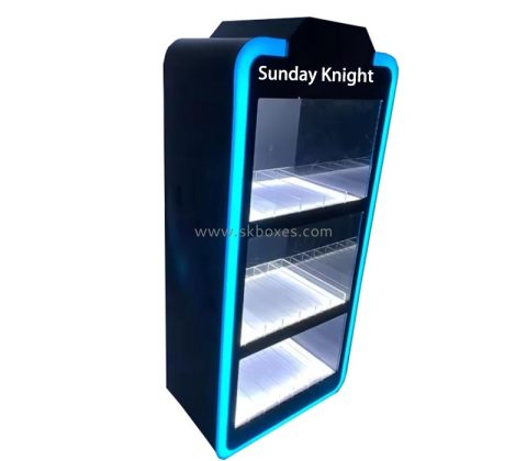 Wholesale custom acrylic 3 tiers luminous display cabinet BLD-101