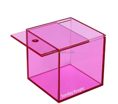 Wholesale custom acrylic sliding lid display case BDC-2430