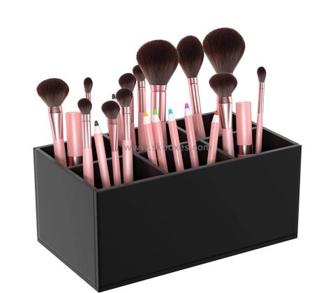 Plexiglass products supplier custom acrylic makeup brush holder organizer BMB-226