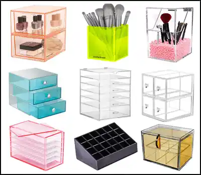 Acrylic Makeup Box