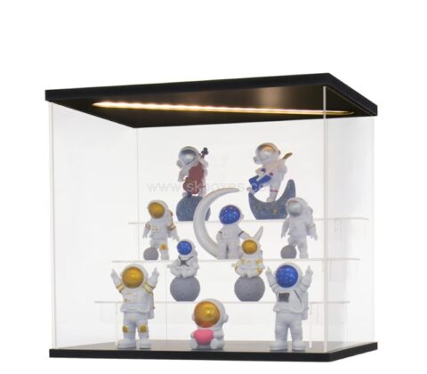 Wholesale custom acrylic display case with light