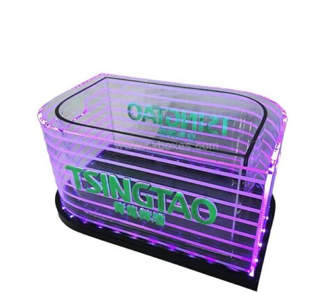 Wholesale custom acrylic beer LED bucket