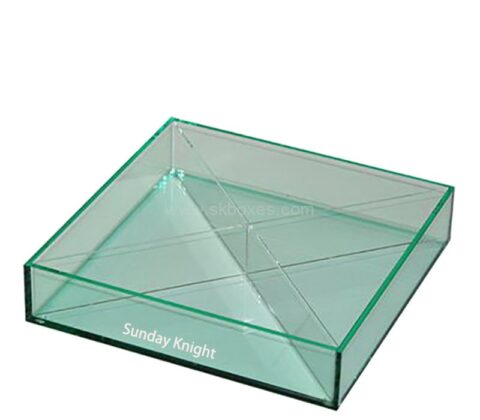 Wholesale custom acrylic flat storage box