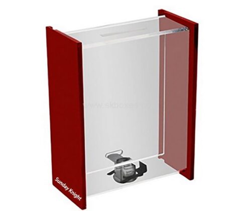 Wholesale custom acrylic lockable vote box