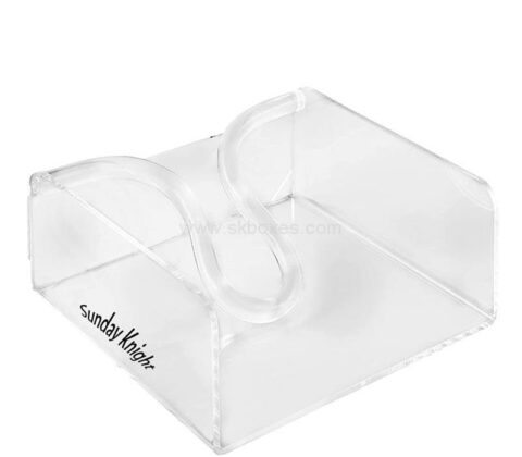 Wholesale custom acrylic bow-rod cocktails napkin holder